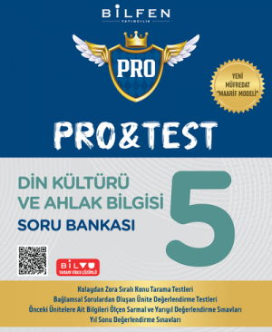 Bilfen Yayıncılık 5. SINIF PROTEST DİN KÜLTÜRÜ VE AHLAK BİLGİSİ SORU BANKASI (YENİ)