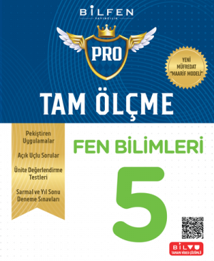 Bilfen Yayıncılık 5. SINIF FEN BİLİMLERİ ETKİNLİKLİ PRO TAM ÖLÇME