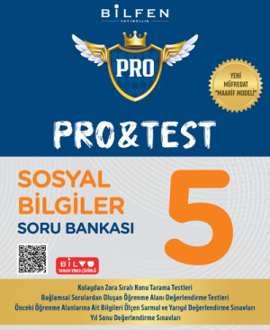 Bilfen Yayıncılık 5. SINIF PROTEST SOSYAL BİLGİLER SORU BANKASI (YENİ)