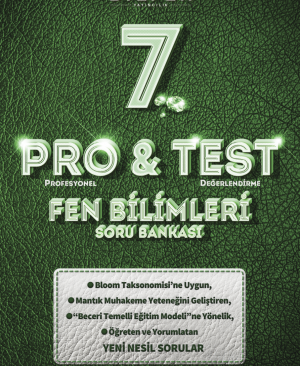 Bilfen Yayıncılık 7. SINIF PROTEST FEN BİLİMLERİ SORU BANKASI