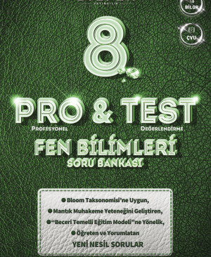 Bilfen Yayıncılık 8. SINIF PROTEST FEN BİLİMLERİ SORU BANKASI