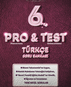Bilfen Yayıncılık 6. SINIF PROTEST TÜRKÇE SORU BANKASI