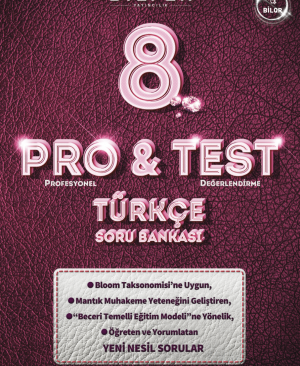 Bilfen Yayıncılık 8. SINIF PROTEST TÜRKÇE SORU BANKASI