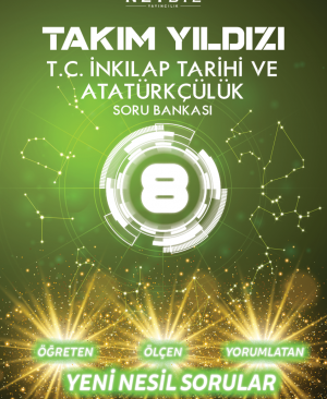 Netbil Yayınclık 8. SINIF TC İNKİLAP TARİHİ VE ATATÜRKÇÜLÜK TAKIM YILDIZI SORU BANKASI